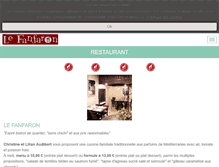 Tablet Screenshot of lefanfaron.fr